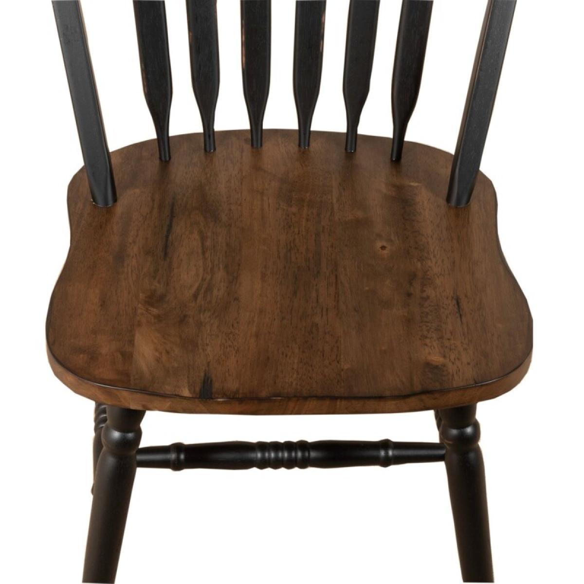 Carolina Crossing Windsor Side Chair- Black - Image 8