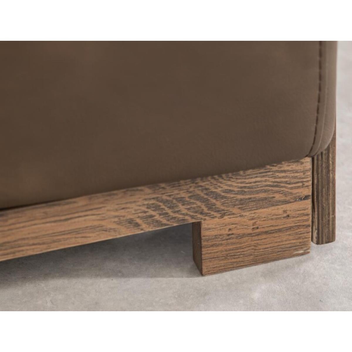 Wooden Frame & Base, Two-Cushion Sofa - Balam - Image 10