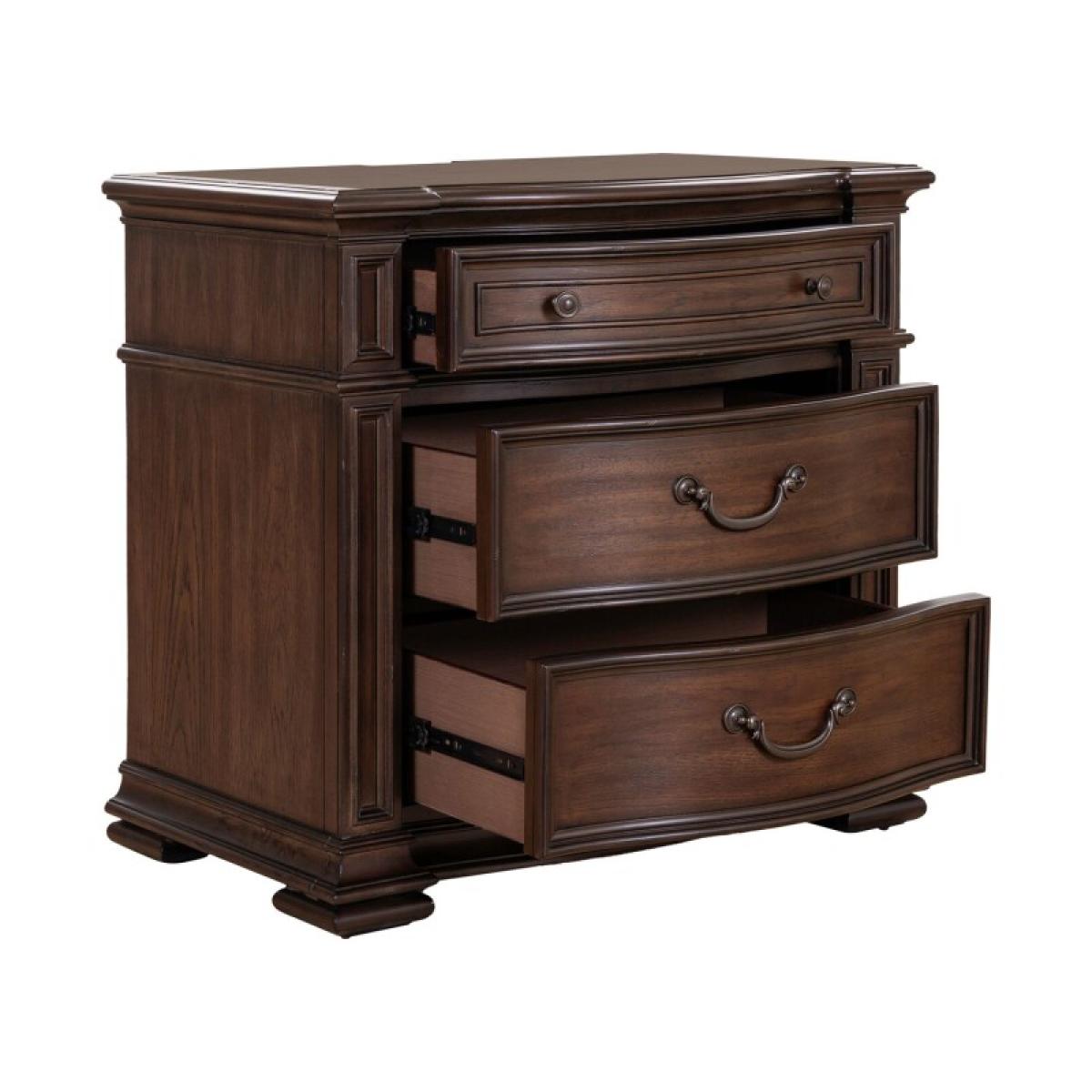 Provence Park Bedside Chest w/ Charging Station - Image 8