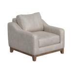 Wooden Frame & Base, Armchair - Olivo