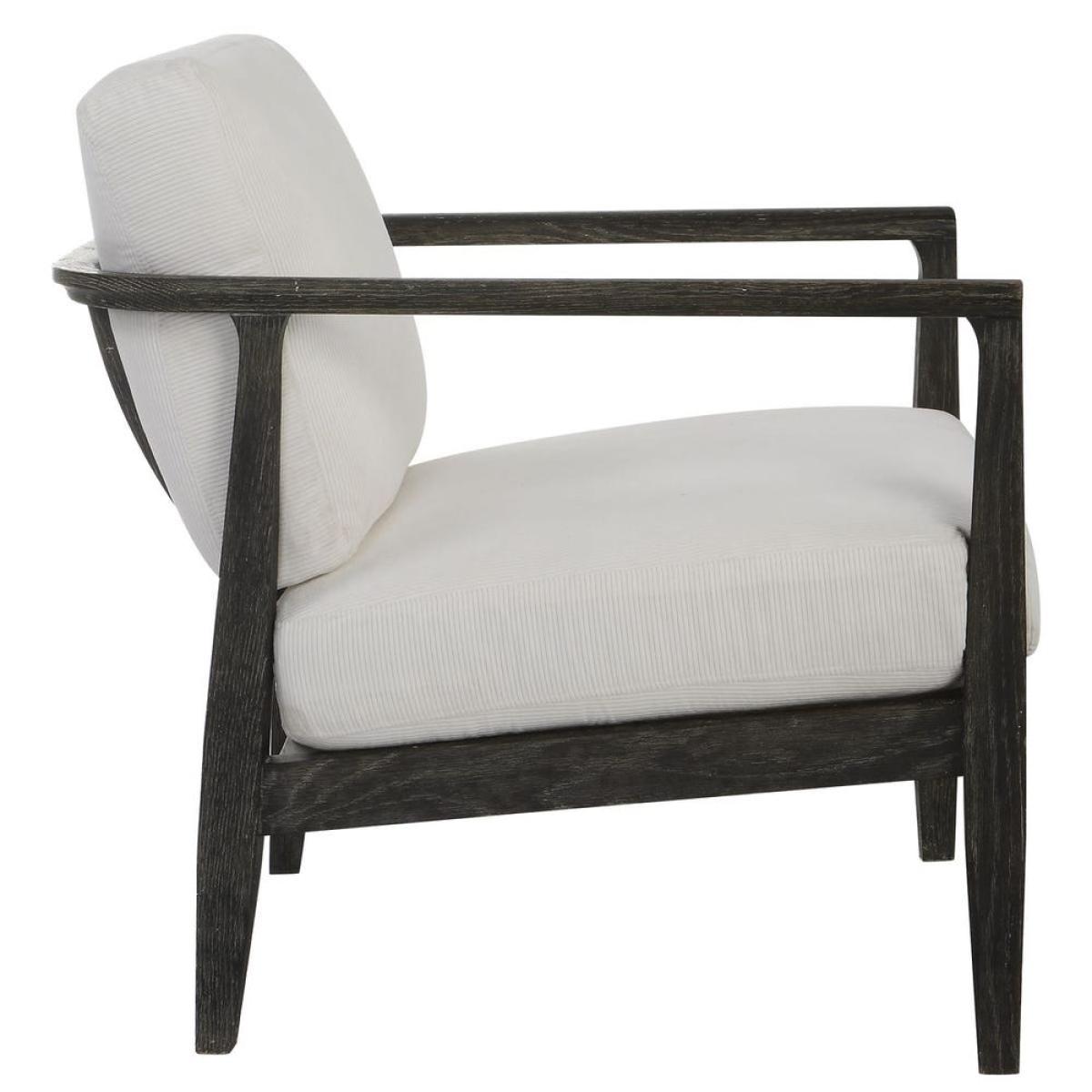 Brunei Accent Chair, White - Image 6