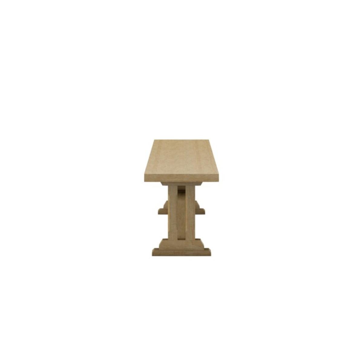 Alexa Trestle Bench Top & Base - BE-172TA - Image 14