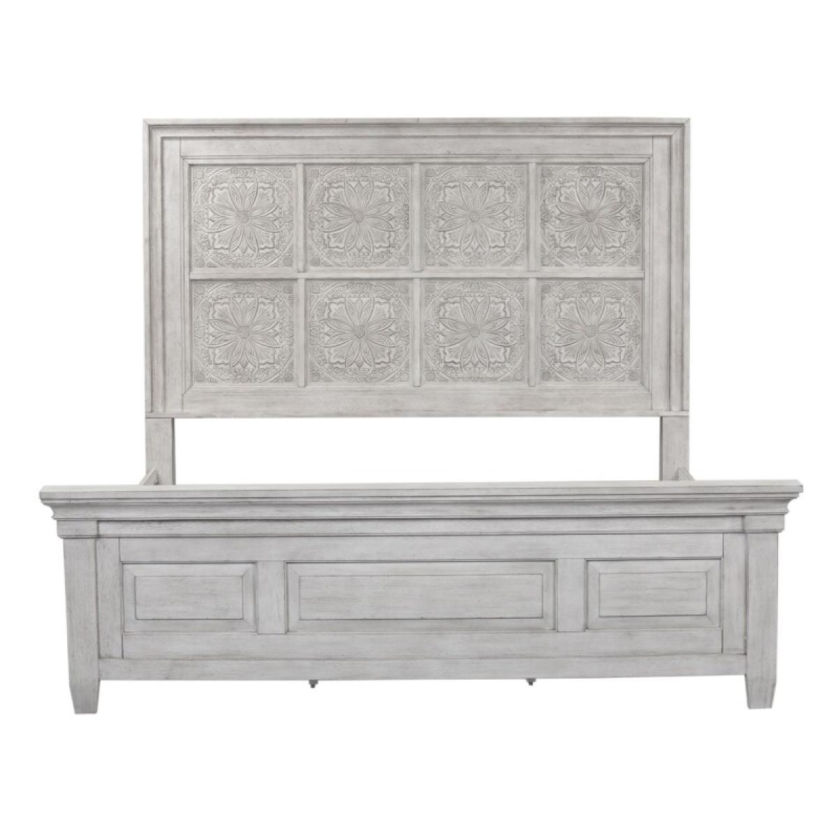 Heartland Opt Queen Panel Bed, Dresser & Mirror - Image 4