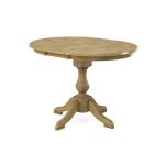 Build Your Own Pedestal Table w/ 36 x 48" Extension Tabletop w/Half Bullnose Edge - Image 9