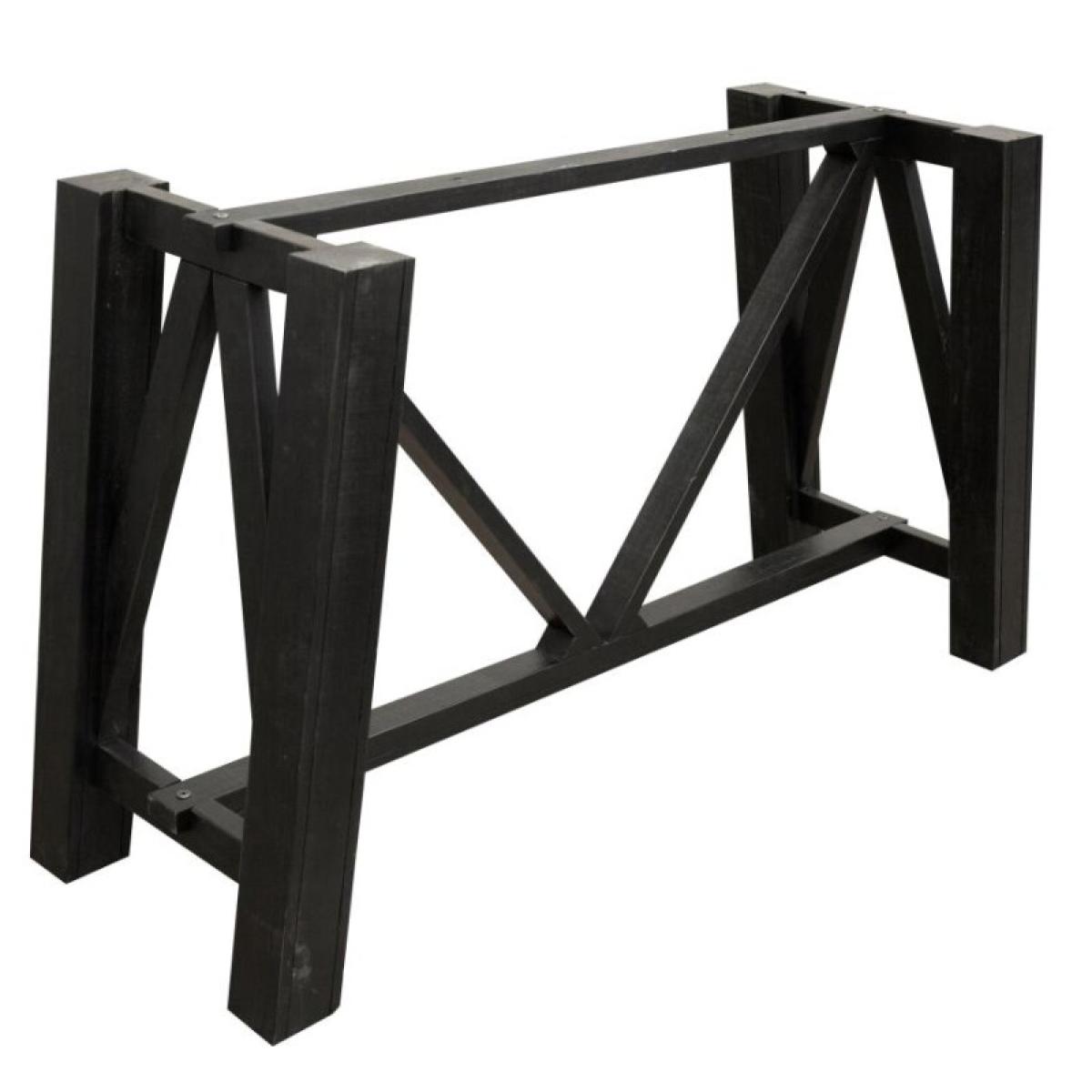 Counter Height Table Base - Loft Brown - Image 2