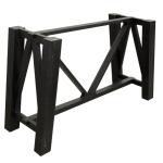 Counter Height Table Base - Loft Brown