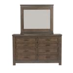 Thornwood Hills King Two Sided Storage Bed, Dresser & Mirror, Night Stand - Image 5