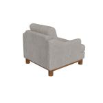 Wooden Frame & Base, Armchair - Olimpia - Image 4