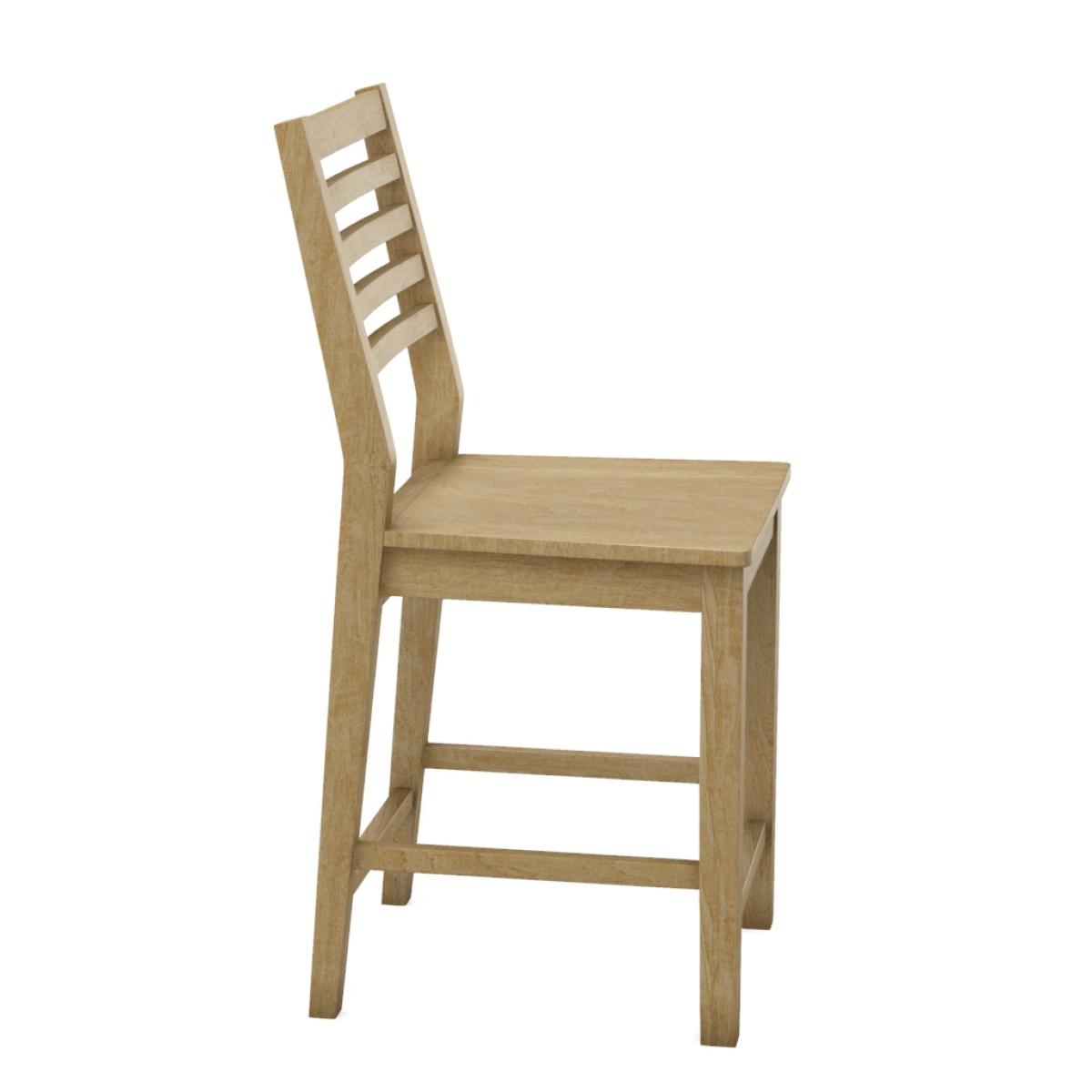 24" Aspen Ladder Back Counter Stool - Image 33