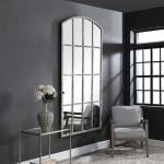 Amiel Large Arch Mirror, Ivory - Image 5