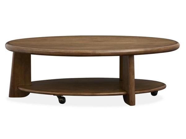 Tanner T6354-47 Oval Cocktail Table w/Casters - Image 6