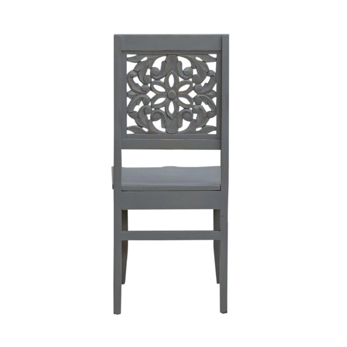 Trellis Lane Accent Chair- Grey - Image 6