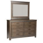 Thornwood Hills King Panel Bed, Dresser & Mirror, Night Stand - Image 3