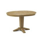 Build Your Own Pedestal Table w/ 42" x 54" Round Extension Tabletop - Image 21
