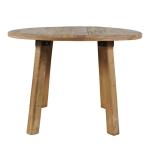 Reclamation Salvaged Wood Round Dining Table