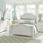 King Poster Bed, Dresser & Mirror, Chest, Night Stand