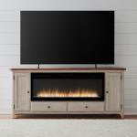 Fireplace TV Consoles 652 80 Inch Console w/ Fire FTS