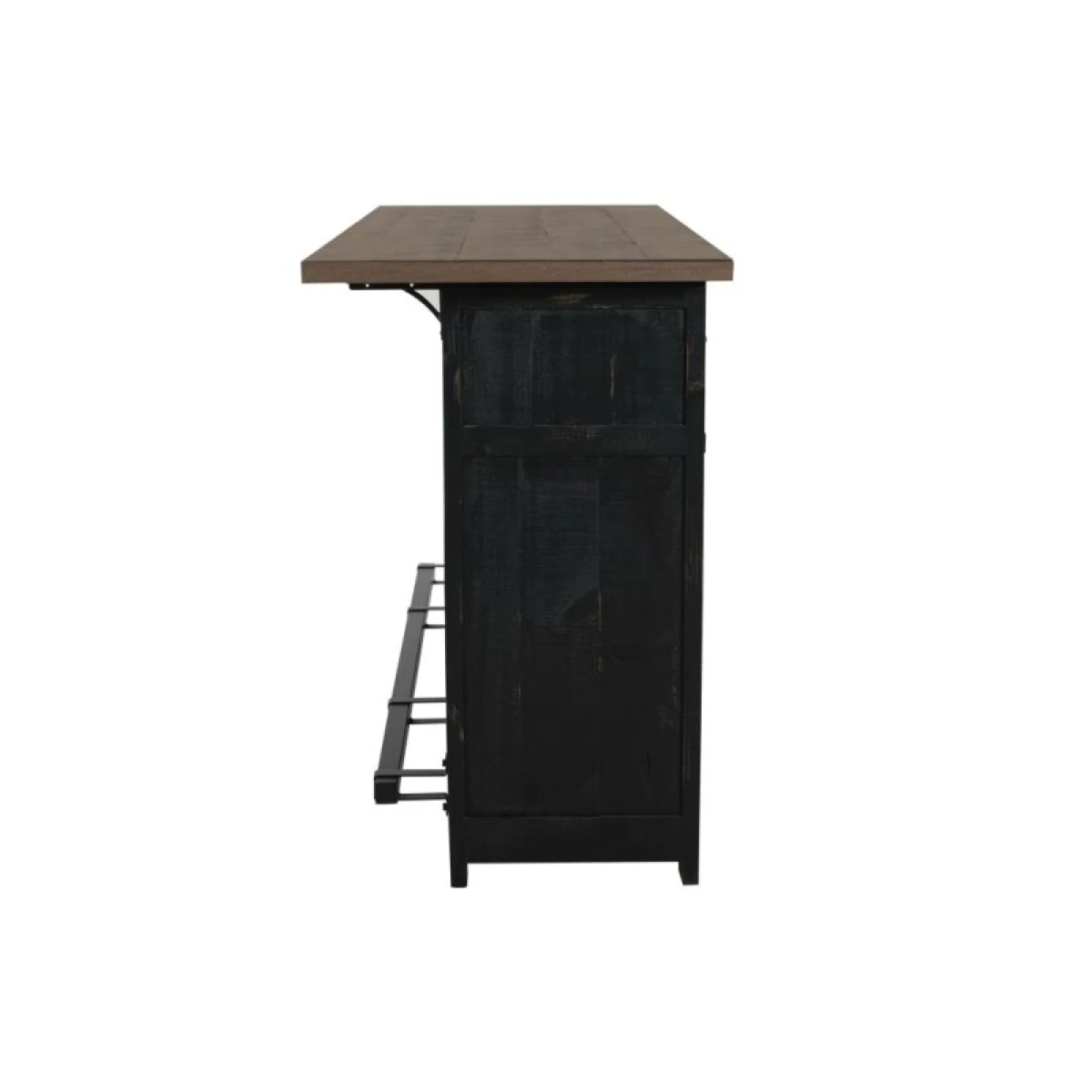 Pueblo 2 Drawer, 2 Shelves & 2 Doors Bar - Image 4