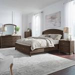 Avalon Queen Panel Storage Bed, Dresser & Mirror, Chest, Night Stand
