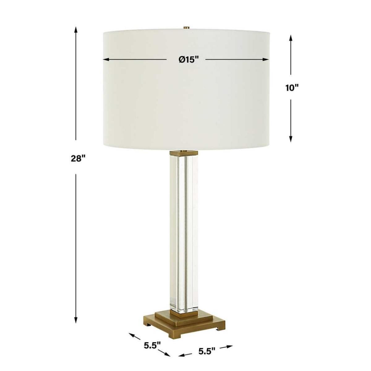 Crystal Column Table Lamp - Image 8