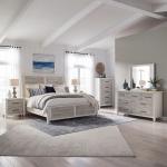 King Sleigh Bed, Dresser & Mirror, Chest, Night Stand