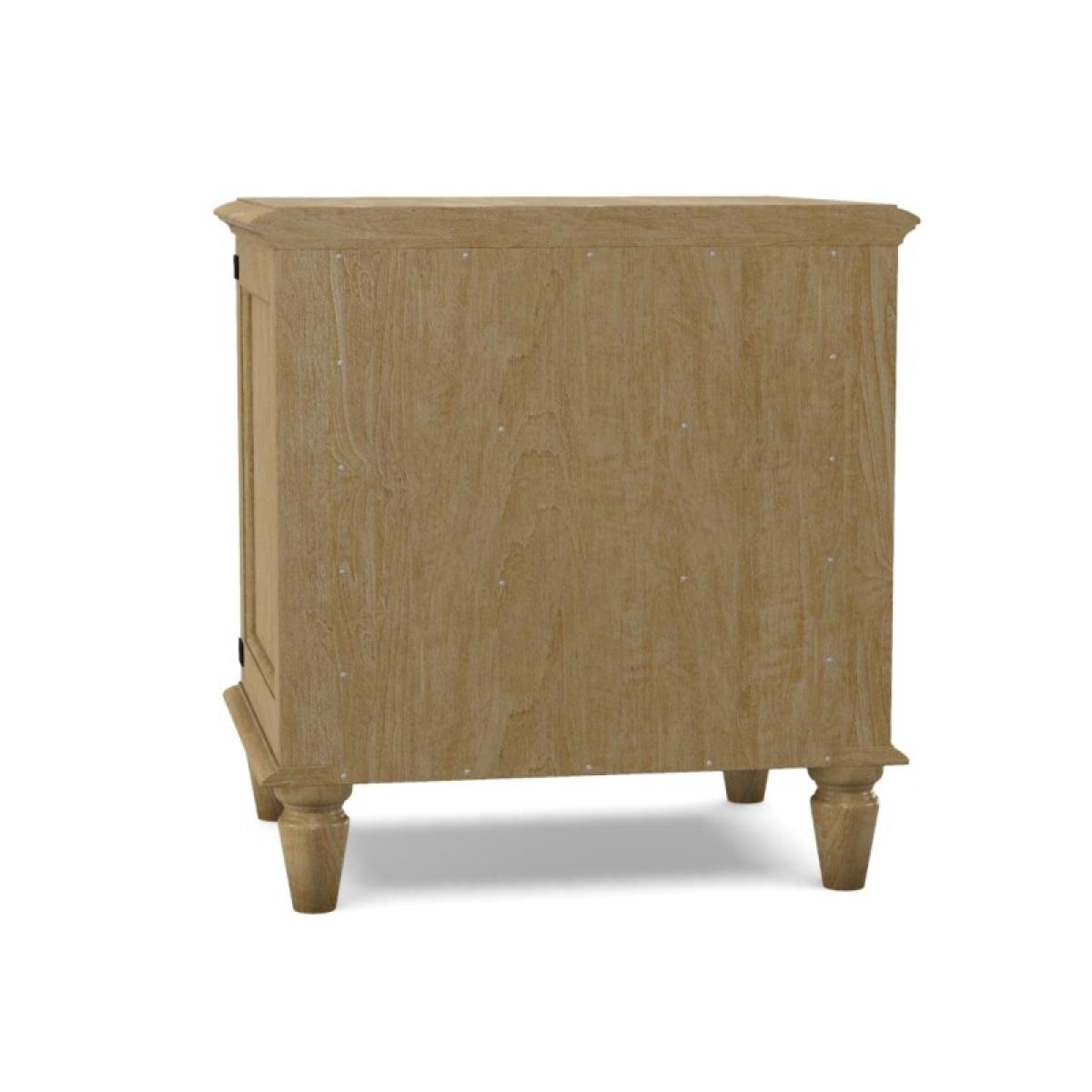 Farmhouse Chic 2-Drawer Nightstand - Image 22