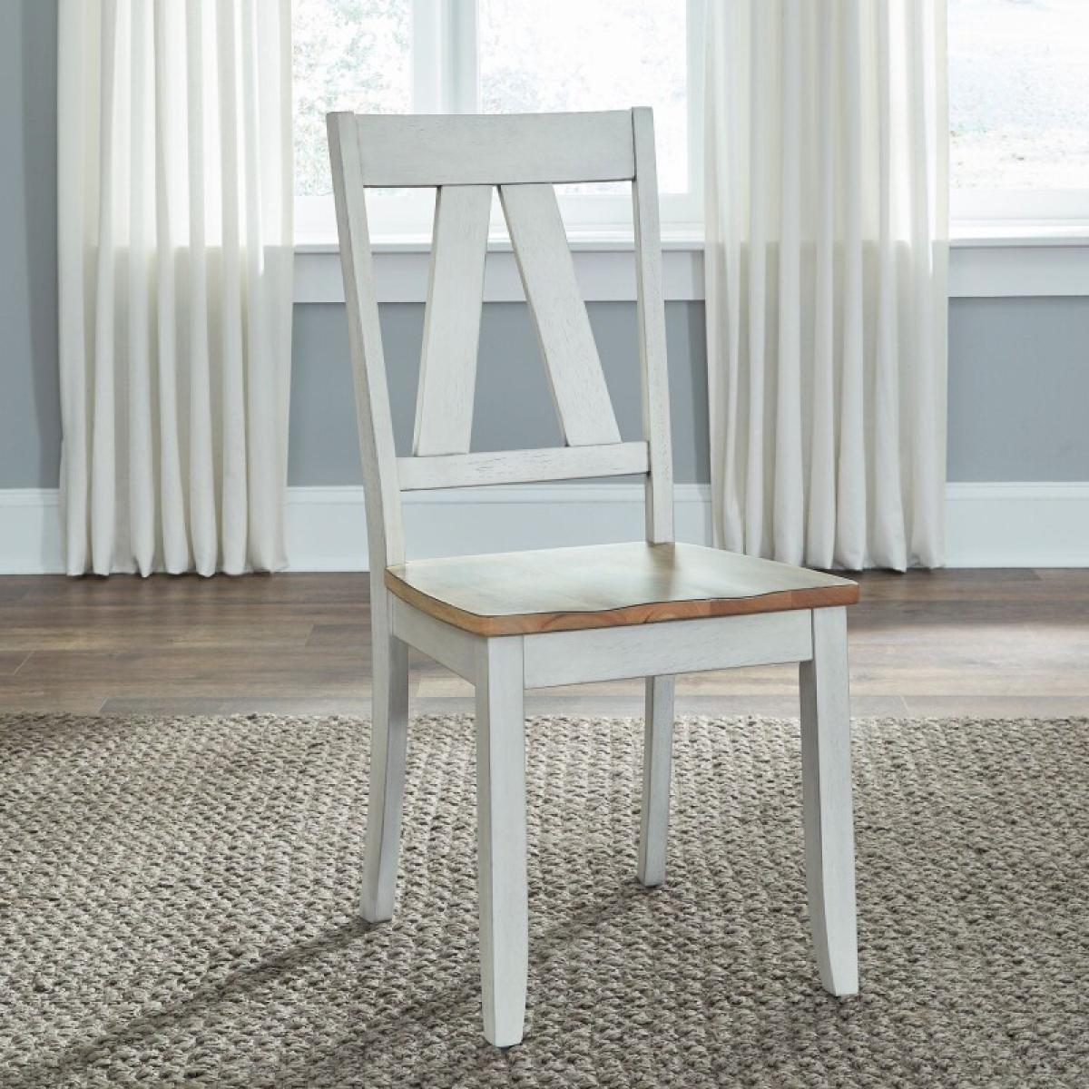 Lindsey Farm Splat Back Side Chair (RTA) - Image 2