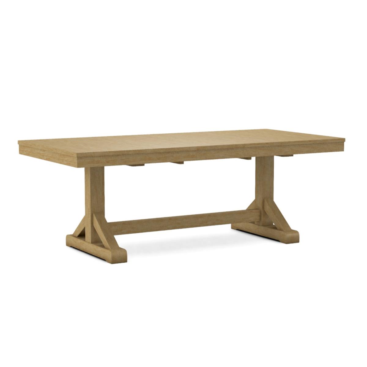 Canyon Butterfly Leaf Trestle Table w/ Canyon Trestle Base - T-8440XB - Image 2