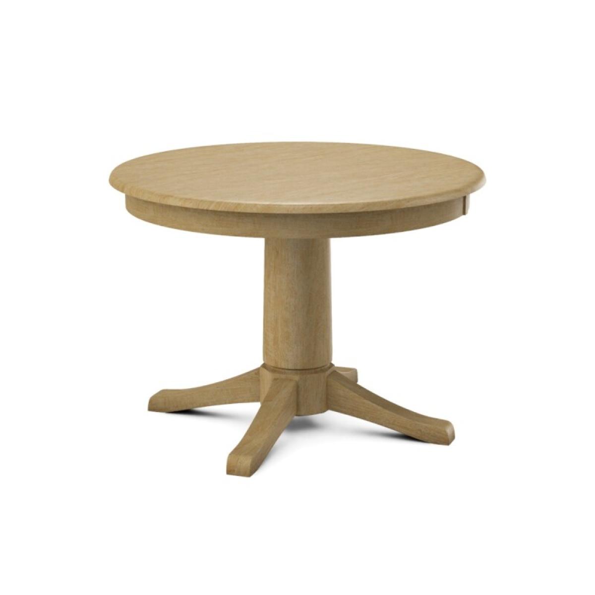Build Your Own Pedestal Table w/ 42" Round Tabletop w/'Half Bullnose Edge - Image 34