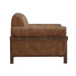 Wooden Frame & Base, Armchair - Loft Brown - Image 4