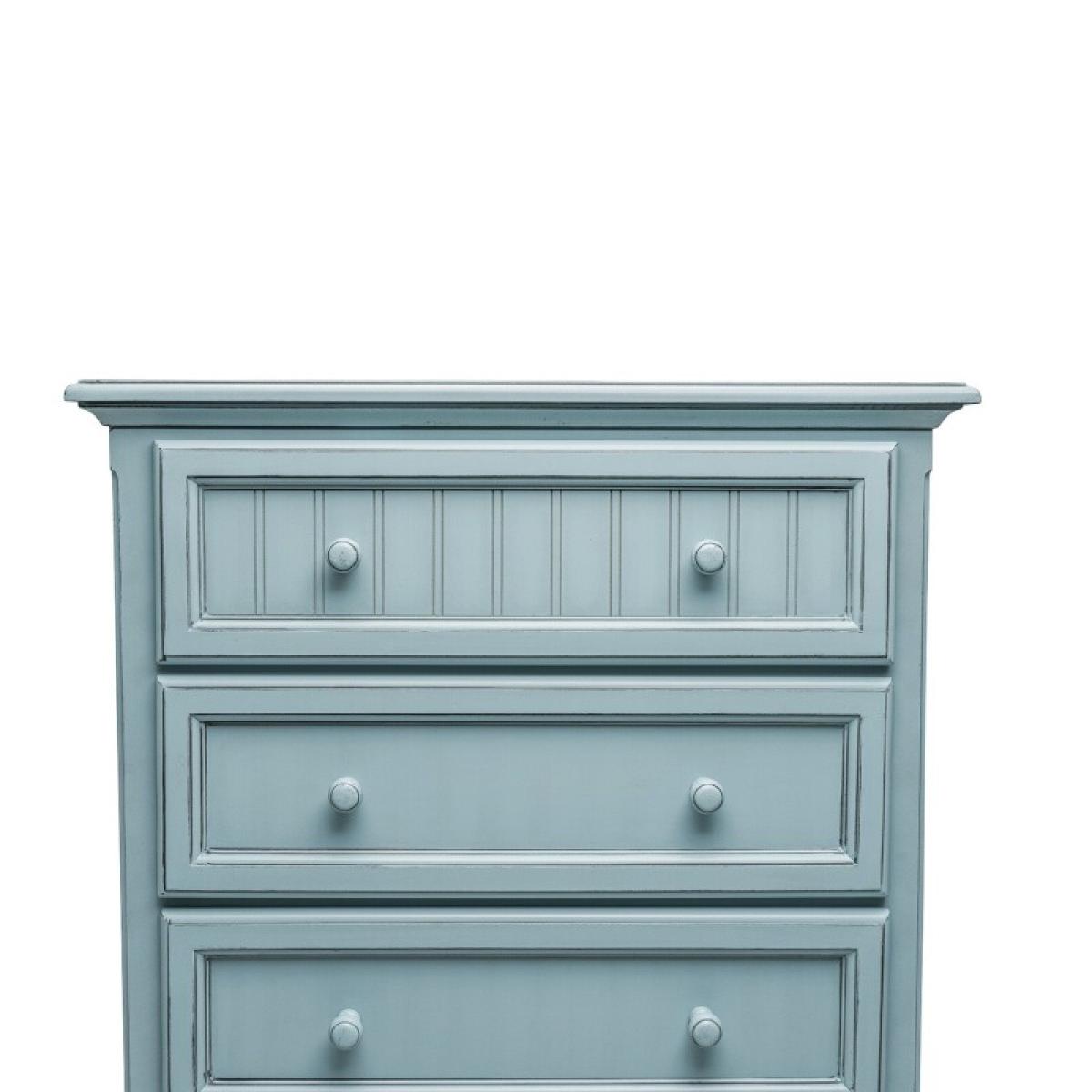 Monaco Bleu 5 Drawer Chest - Image 5