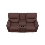 Brooks Power Reclining Sofa W/ Console Headrest & Lumbar