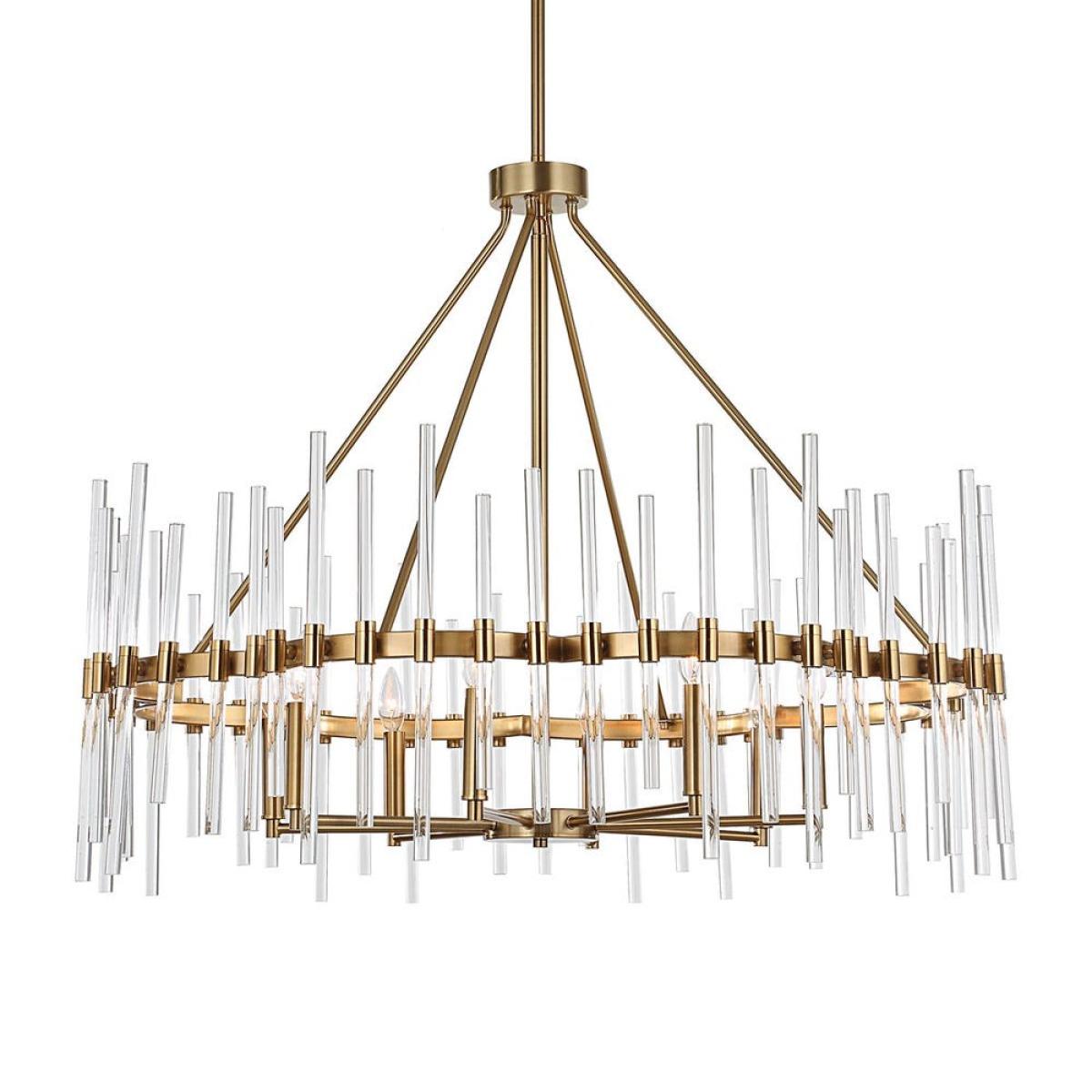 Crystal Stick, 8 Lt Chandelier - Image 9