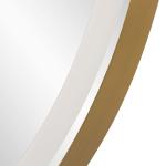 Crofton Lighted Round Mirror, Brass - Image 11