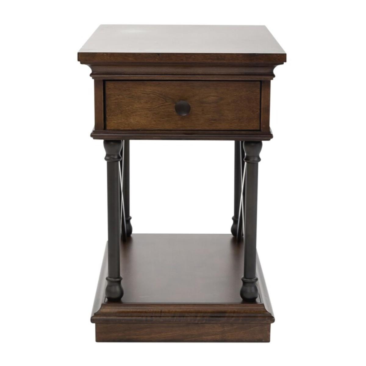 Tribeca Drawer Chair Side Table - Image 4