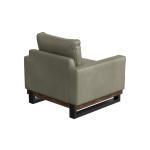 Metal & Wood Base, Armchair - Blackburn - Image 4