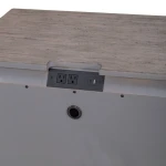 Big Valley 2 Drawer Night Stand w/ Charging Station - Image 7