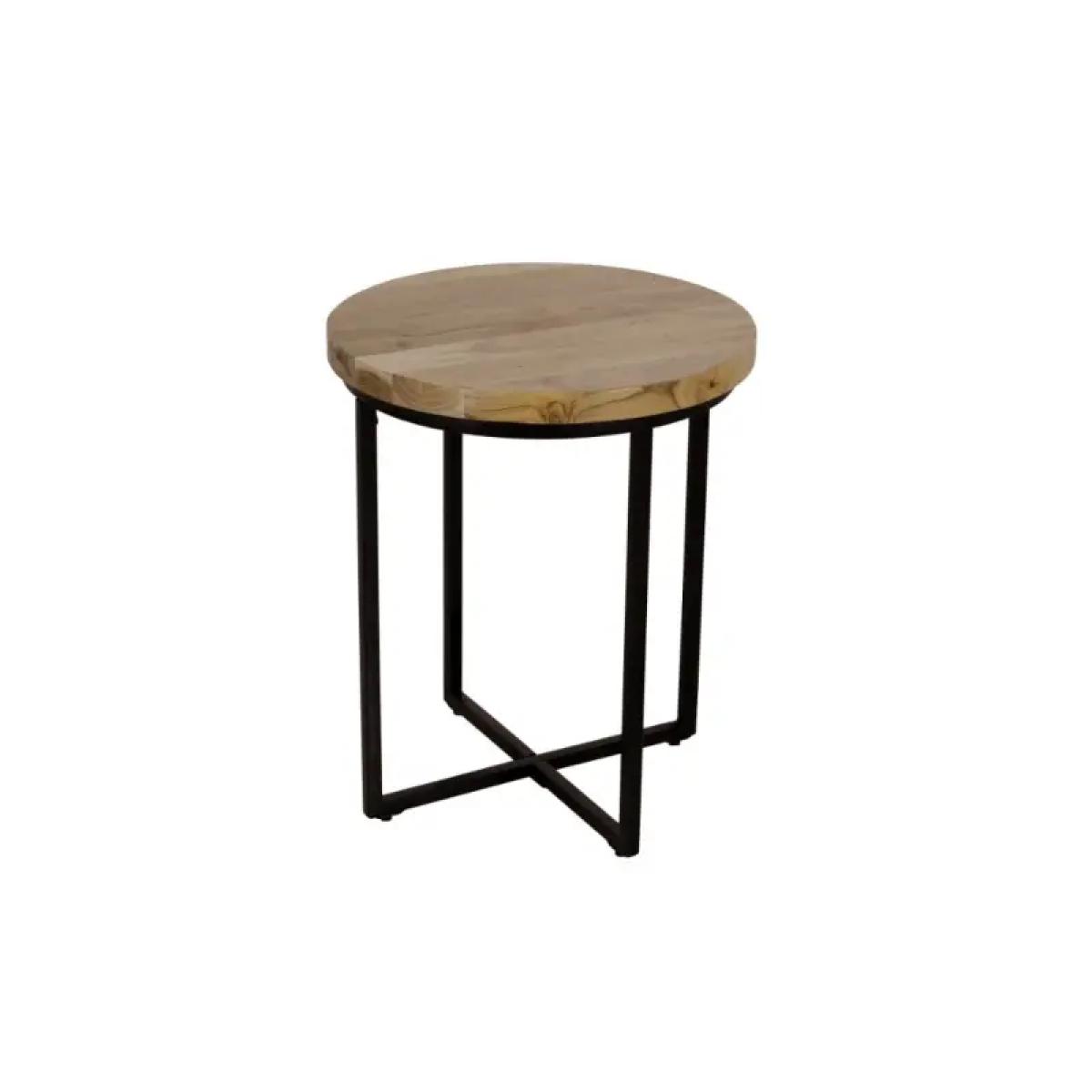 Ames Round End Table - Image 4