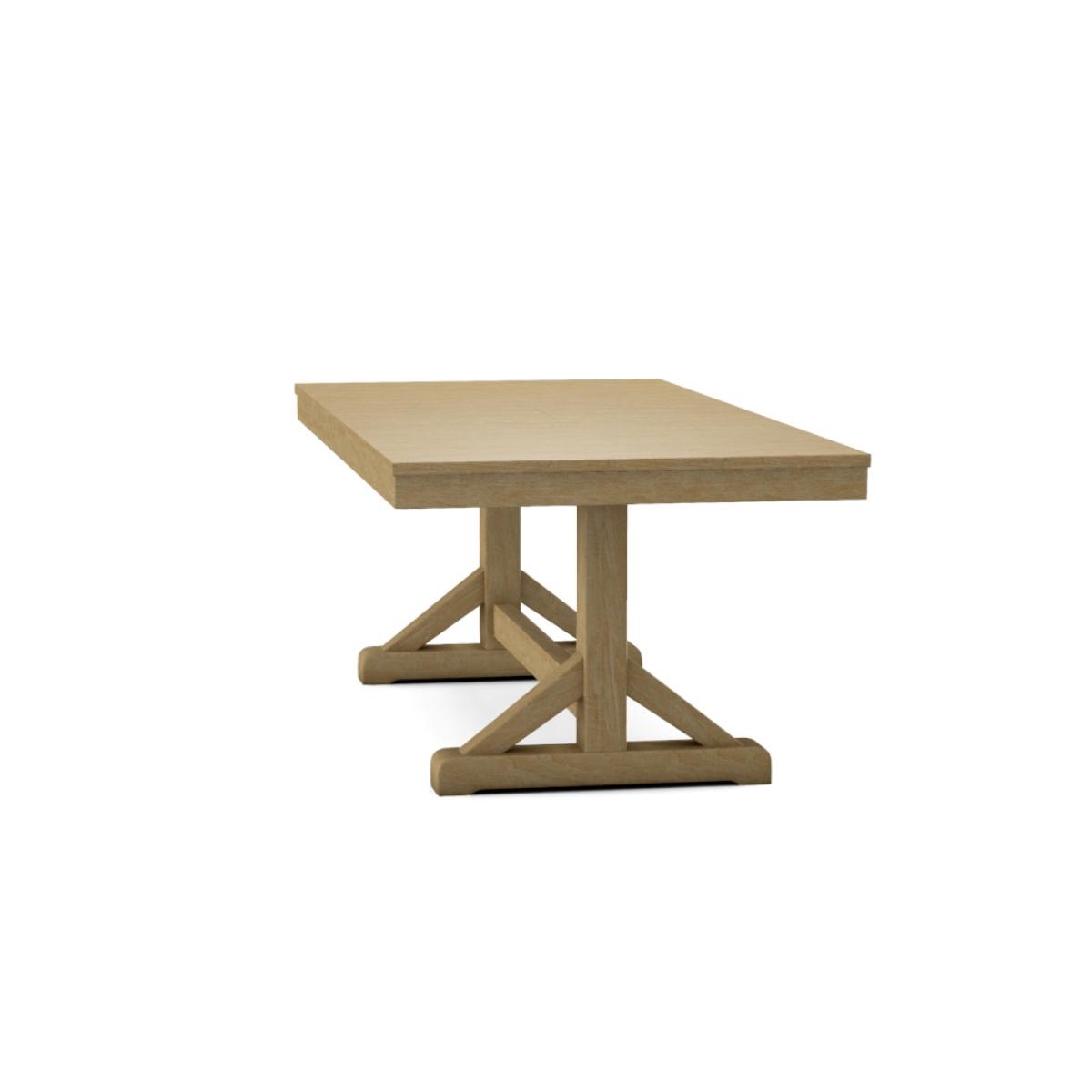 Canyon Butterfly Leaf Trestle Table w/ Canyon Trestle Base - T-8440XBT - Image 13