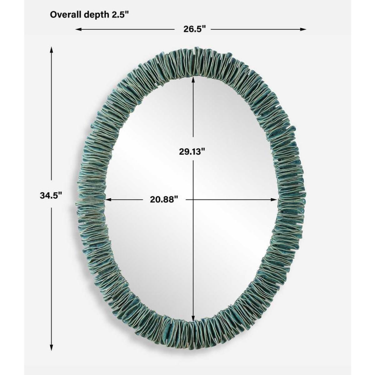 Bonaire Oval Mirror - Image 7