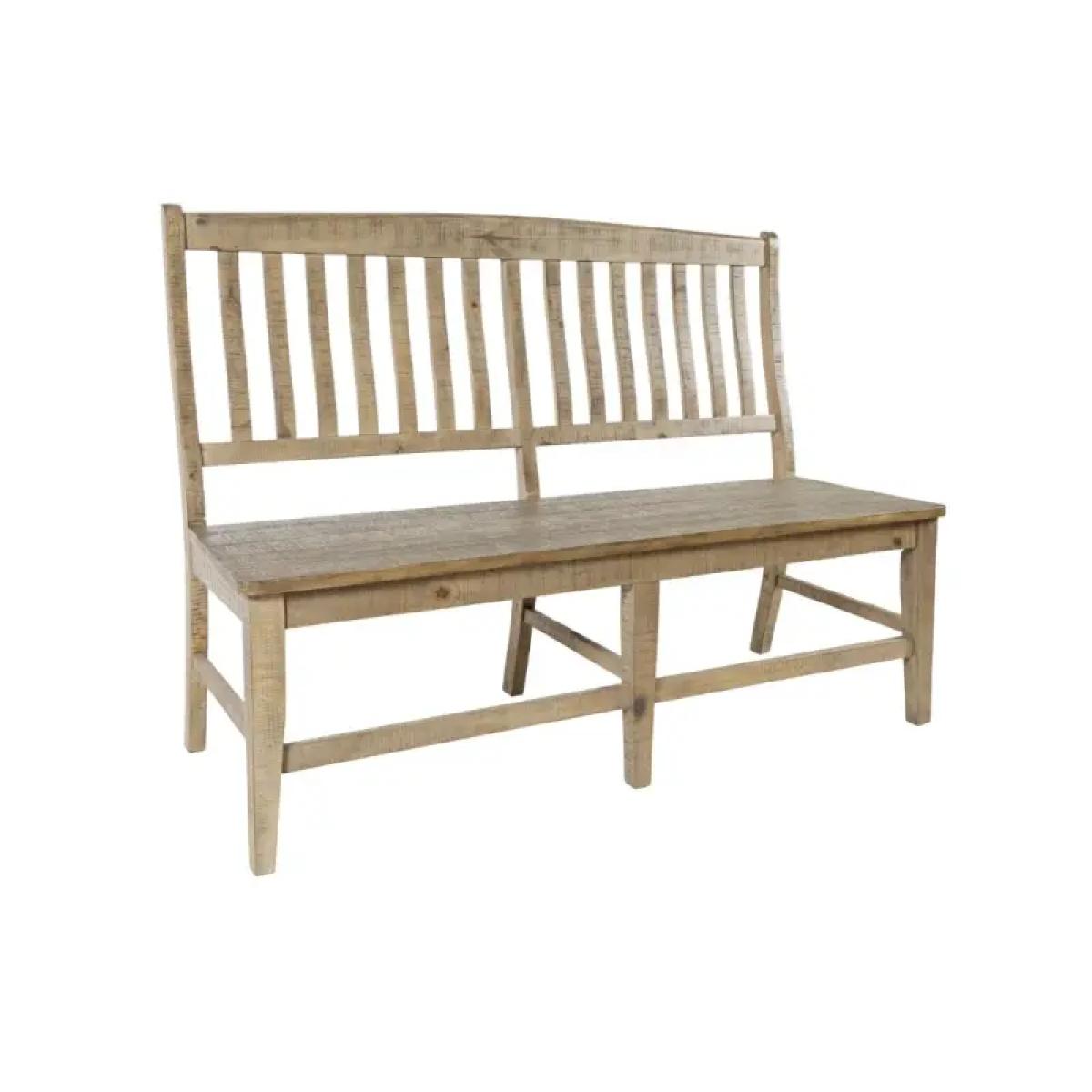 Carlyle Crossing Slatback Bench - Image 2