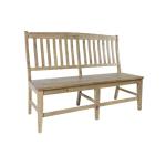 Carlyle Crossing Slatback Bench