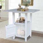 Hampton Collection 36" H Drop Leaf Bistro Table - Image 6