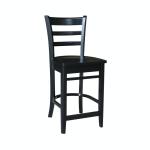Dining Essentials - Emily Stool in Black