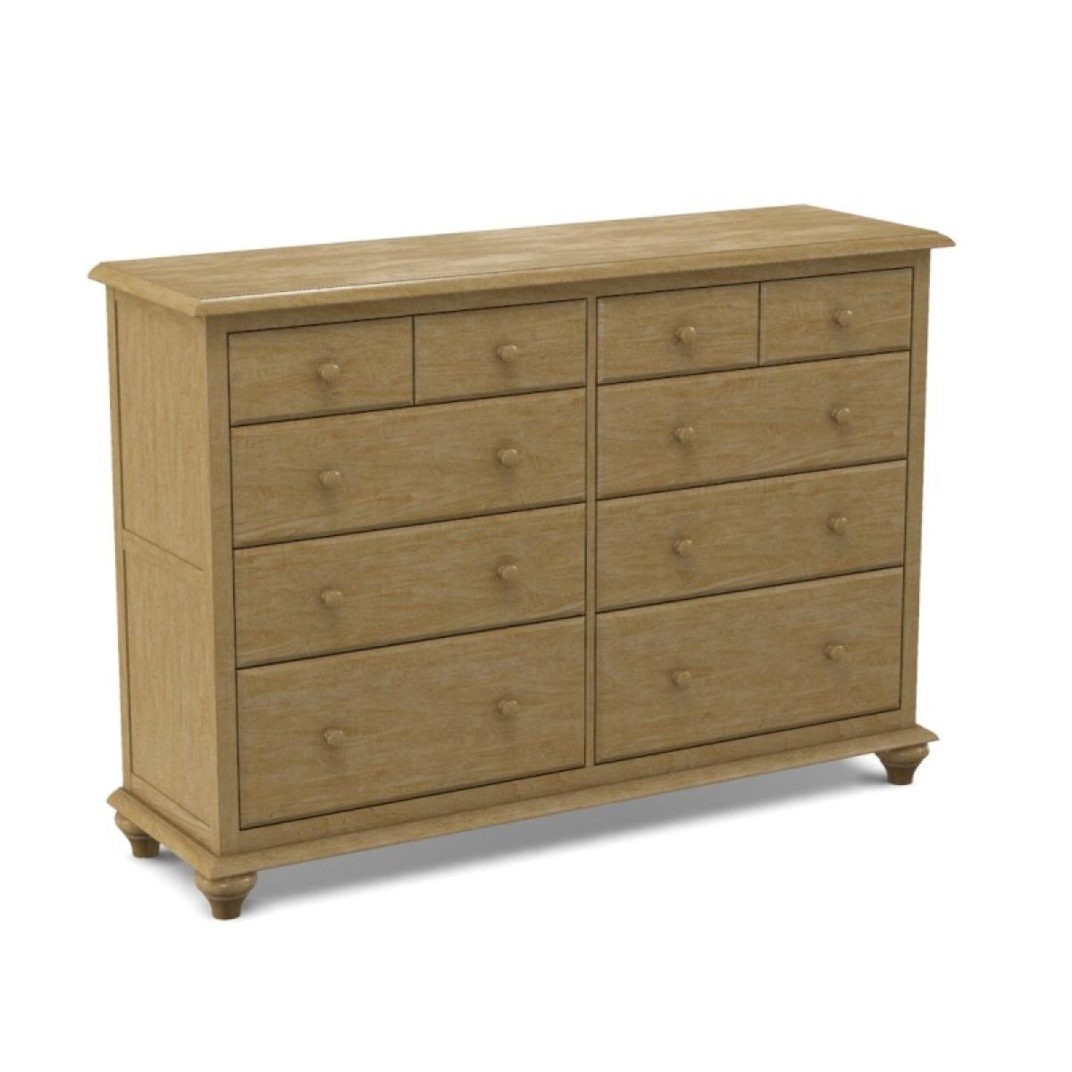 Cottage 10-Drawer Dresser - Image 2