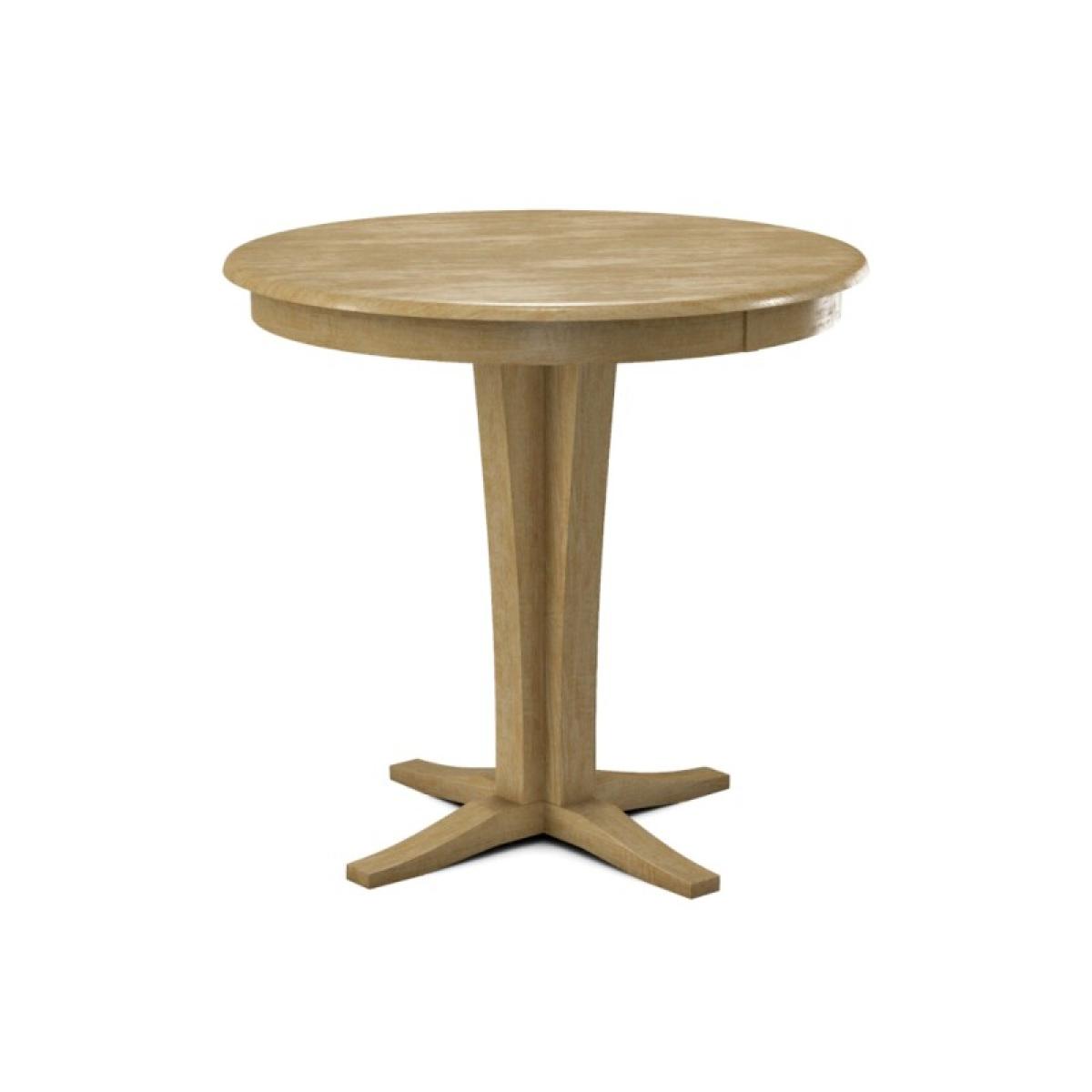 Build Your Own Pedestal Table w/ 36"H Verona Pub Pedestal for Solid Tops - Image 46