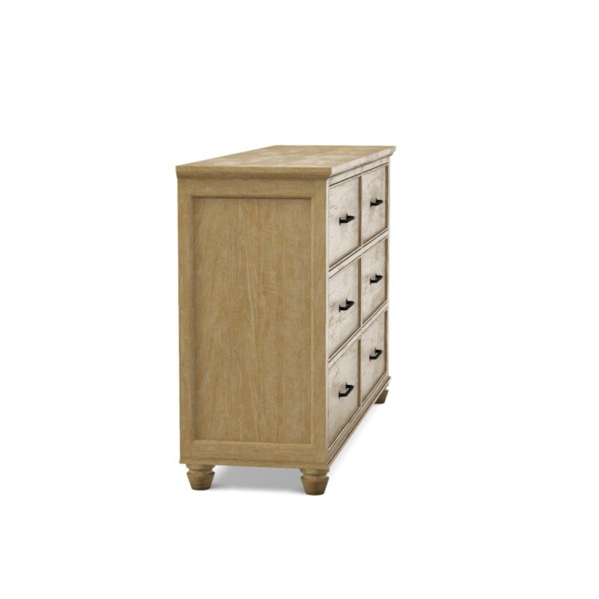 Vista Bedroom 6-Drawer Dresser - Image 33