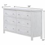 Geneva 6 Drawer Dresser - Image 4