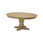 Build Your Own Pedestal Table w/ 48" x 66" Butterfly Leaf Extension Tabletop w/Half Bullnose Edge - Image 44