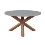 PARKS: Outdoor Living - Shenandoah Round Dining Table in Gray - ODT-351RT-G - Image 5